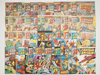 Lot 14 - CAPTAIN BRITAIN #1 to 39 - (39 in Lot) -...