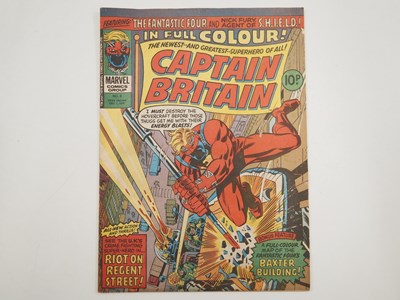 Lot 14 - CAPTAIN BRITAIN #1 to 39 - (39 in Lot) -...