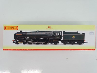 Lot 482 - A HORNBY R2846X Clan Class steam locomotive in...