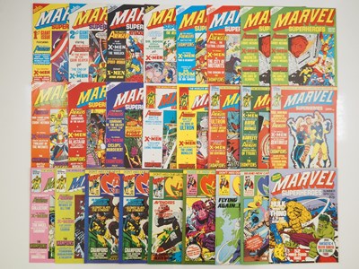 Lot 16 - MARVEL SUPER-HEROES #353-369 (359x2), 374(x2),...