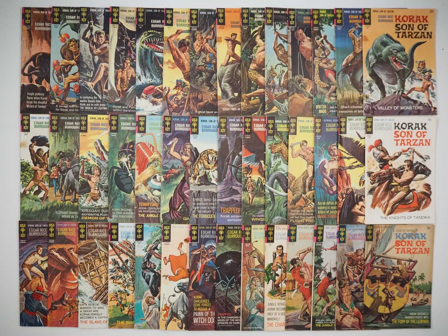 Lot 172 - KORAK SON OF TARZAN #4 to 45 (42 in Lot) -...