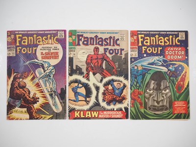 Lot 203 - FANTASTIC FOUR #55, 56, 57 (3 in Lot) - (1966 -...