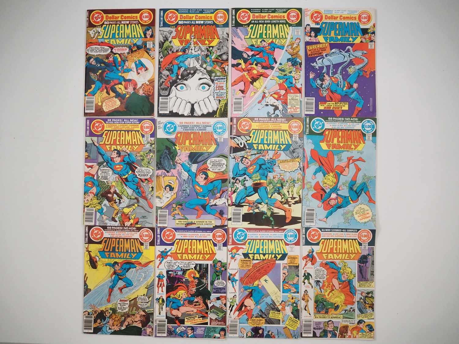 Lot 234 - SUPERMAN FAMILY #188, 189, 190, 191, 192, 193,...