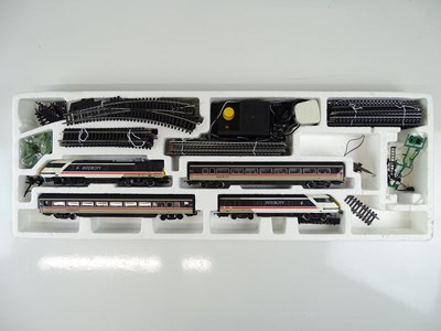 Lot 496 - A HORNBY R696 OO Gauge Intercity 225 Train Set...