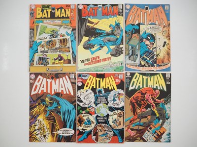 Lot 293 - BATMAN #218, 219, 220, 221, 223, 224 (6 in...