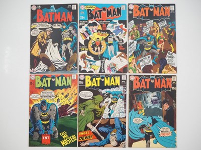 Lot 294 - BATMAN #212, 213, 214, 215, 216, 217 (6 in...