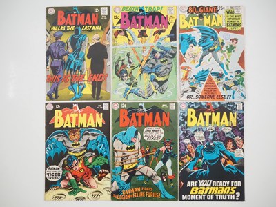 Lot 295 - BATMAN #206, 207, 208, 209, 210, 211 (6 in...