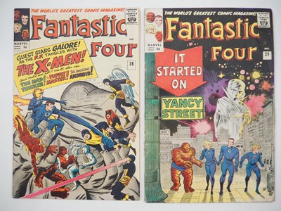 Lot 305 - FANTASTIC FOUR #28 & 29 (2 in Lot) - (1964 -...