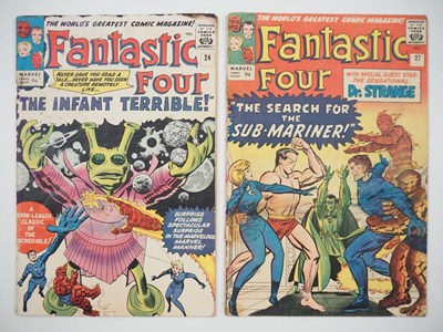 Lot 306 - FANTASTIC FOUR #24 & 27 (2 in Lot) - (1964 -...