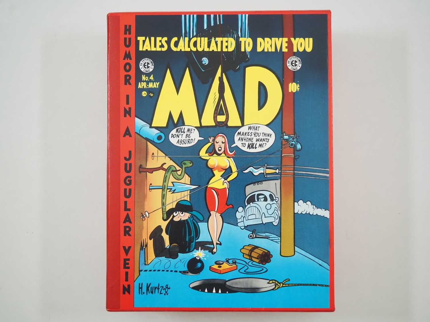 Lot 321 - THE COMPLETE MAD FOUR VOLUME HARDCOVER BOX SET...