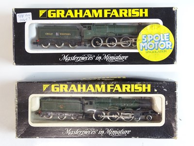 Lot 50 - A pair of N Gauge steam locomotives by GRAHAM...