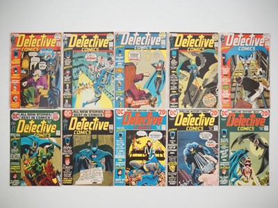 Lot 343 - DETECTIVE COMICS #420, 421, 422, 423, 424, 425,...