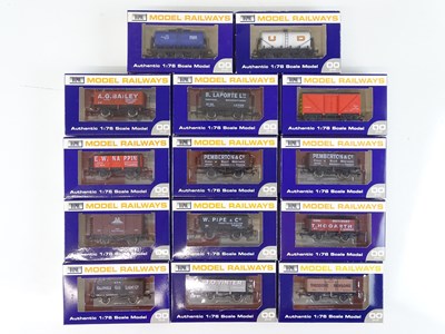 Lot 500 - A group of DAPOL wagons to include some...