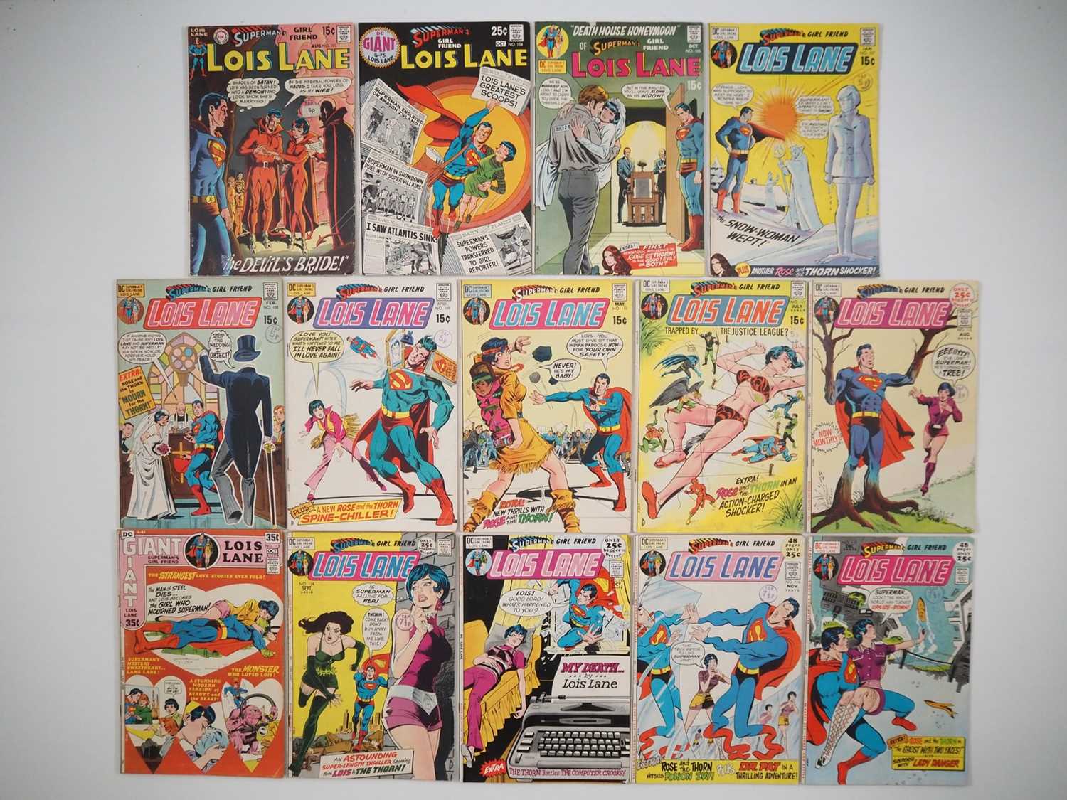 Lot 400 - SUPERMAN'S GIRLFRIEND: LOIS LANE #103, 104,...