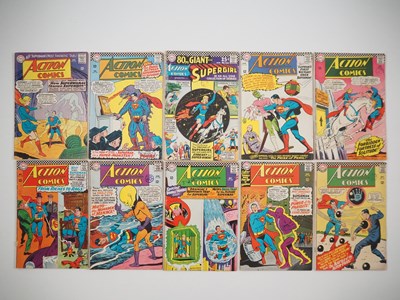 Lot 408 - ACTION COMICS #332, 333, 334, 335, 336, 337,...