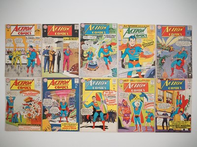 Lot 409 - ACTION COMICS #322, 323, 324, 325, 326, 327,...