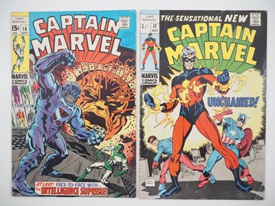 Lot 453 - CAPTAIN MARVEL #16 & 17 (2 in Lot) - (1969 -...