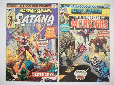 Lot 459 - MARVEL PREMIERE: SATANA #27 & THE LEGION OF...