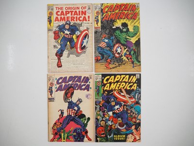 Lot 469 - CAPTAIN AMERICA #109, 110, 111, 112 (4 in Lot)...