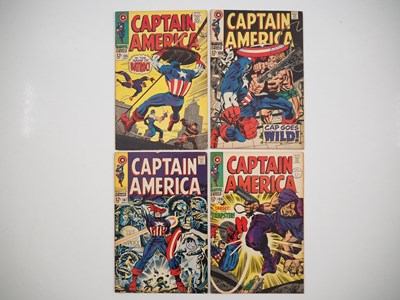 Lot 470 - CAPTAIN AMERICA #105, 106, 107, 108 (4 in Lot)...