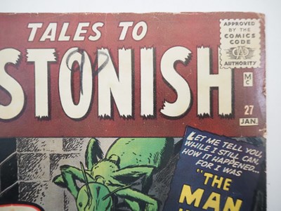 Lot 475 - TALES TO ASTONISH #27 (1962 - MARVEL) - First...