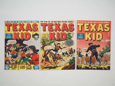 Lot 485 - TEXAS KID #3, 5, 7 (1951/1952 - ATLAS) - With...