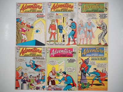 Lot 498 - ADVENTURE COMICS #323, 324, 325, 326, 327, 328...