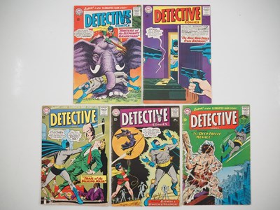 Lot 504 - DETECTIVE COMICS #333, 334, 335, 336, 337 (5...