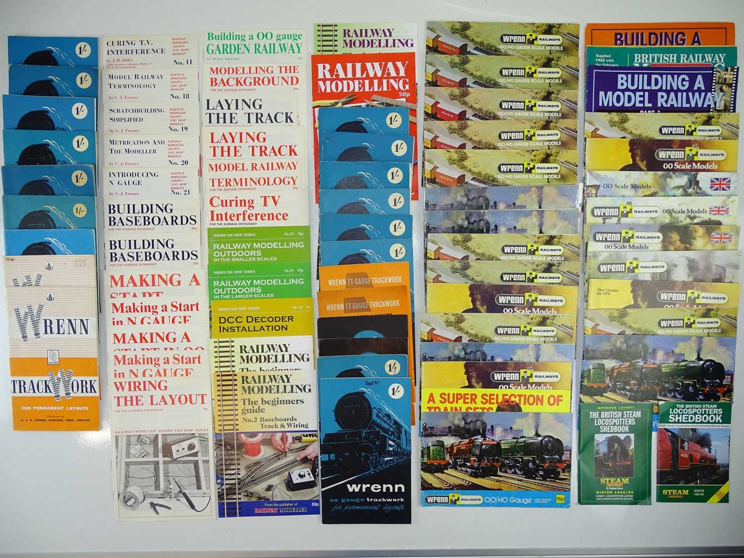 Lot 519 - A large quantity of WRENN Railways catalogues...