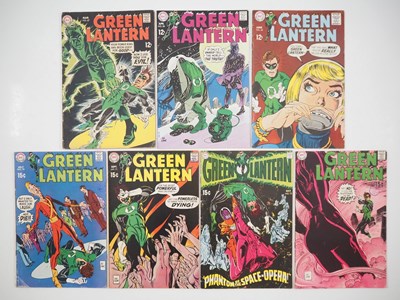 Lot 527 - GREEN LANTERN #67, 68, 69, 70, 71, 72, 73 (7...