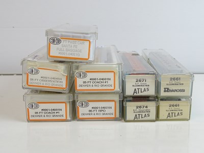 Lot 52 - A quantity of American Outline N Gauge...