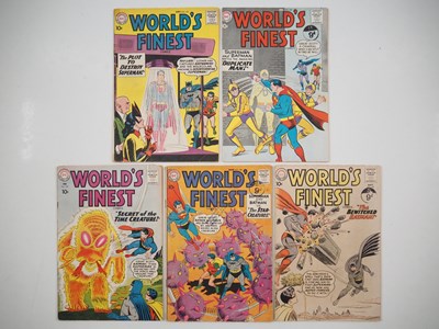 Lot 536 - WORLD'S FINEST #104, 106, 107, 108, 109 (5 in...