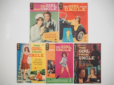 Lot 548 - THE GIRL FROM UNCLE #1, 2, 3, 4, 5 (5 in Lot) -...