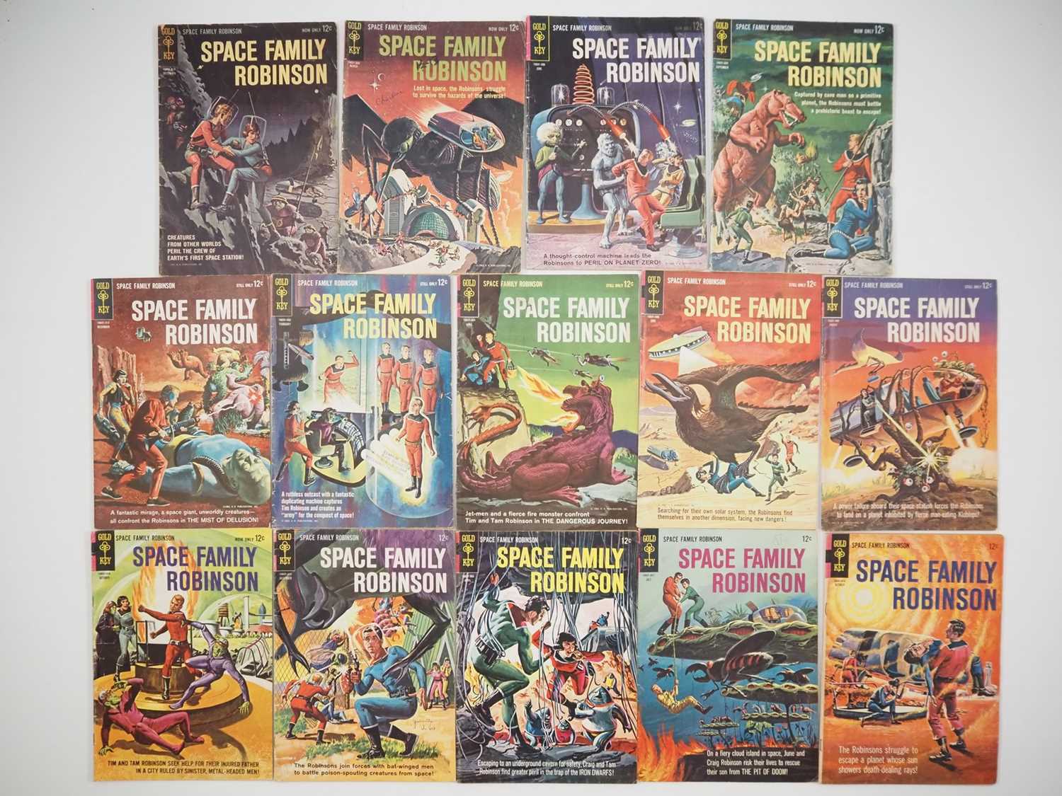 Lot 557 - SPACE FAMILY ROBINSON #1, 2, 3, 4, 5, 6, 7, 8,...