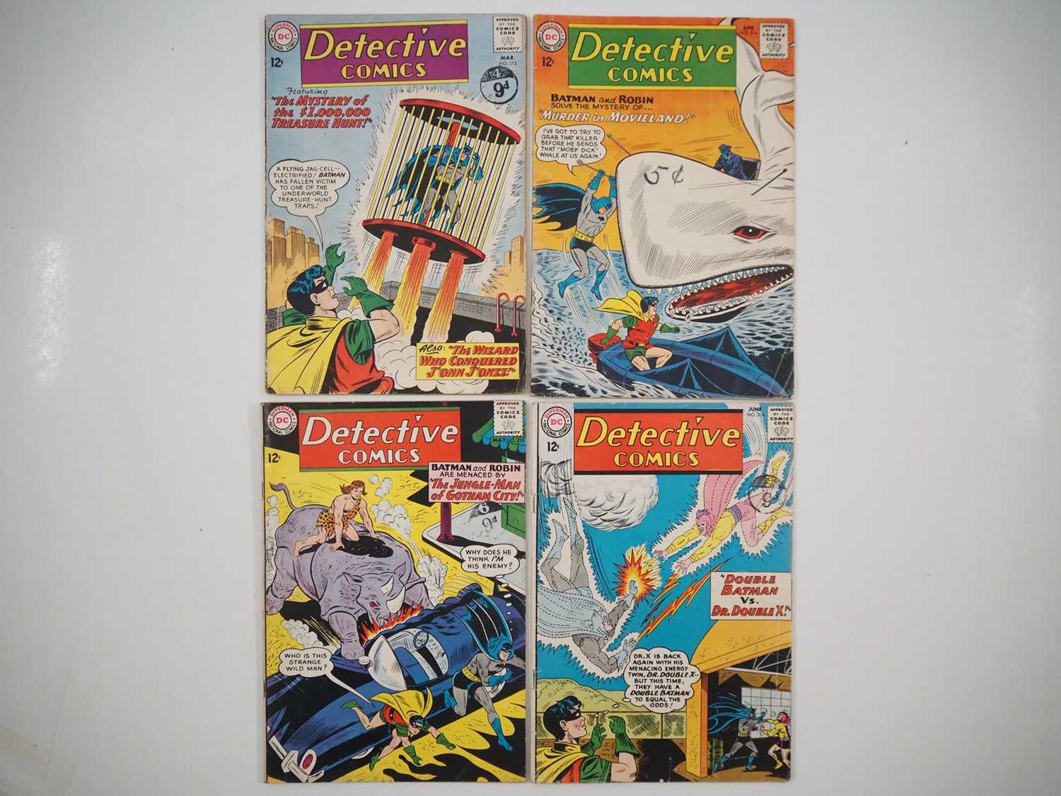 Lot 569 - DETECTIVE COMICS #313, 314, 315, 316 (4 in...