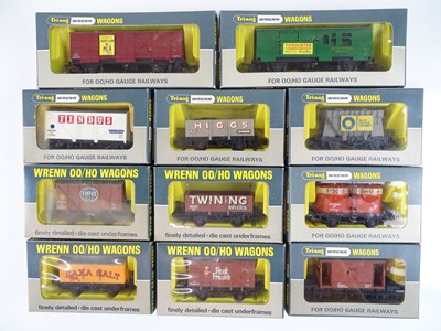 Lot 525 - A mixed group of boxed WRENN wagons as lotted -...