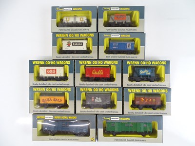 Lot 526 - A mixed group of boxed WRENN wagons as lotted -...