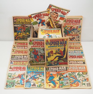 Lot 96 - SPIDER-MAN COMICS WEEKLY #1 to 157 (157 in...