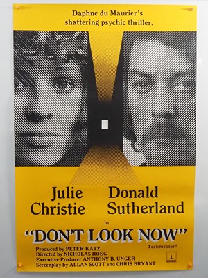 Lot 103 - DON’T LOOK NOW (1973) - A one sheet film...