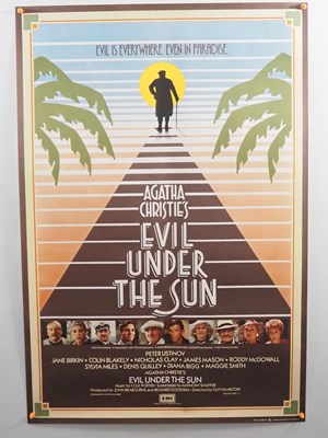 Lot 105 - EVIL UNDER THE SUN (1982) - A one sheet film...