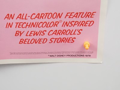 Lot 124 - WALT DISNEY: ALICE IN WONDERLAND (1951 - 1978...