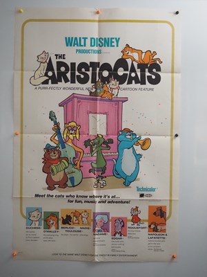 Lot 130 - WALT DISNEY: THE ARISTOCATS (1971) US one...