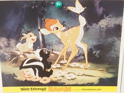 Lot 132 - WALT DISNEY: BAMBI (1985 release) - UK quad...