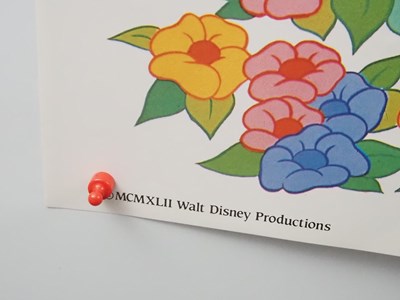 Lot 132 - WALT DISNEY: BAMBI (1985 release) - UK quad...
