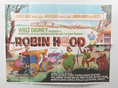 Lot 133 - WALT DISNEY: ROBIN HOOD (1970S) A group of 3...