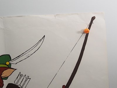 Lot 133 - WALT DISNEY: ROBIN HOOD (1970S) A group of 3...