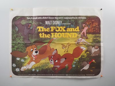 Lot 138 - WALT DISNEY Animated Films UK Quad film...