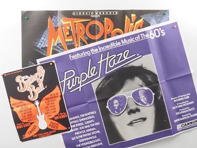 Lot 168 - METROPOLIS (1984) and PURPLE HAZE (1982) - UK...