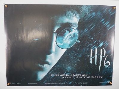 Lot 179 - HARRY POTTER - A double sided HARRY POTTER AND...