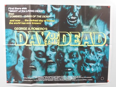 Lot 188 - DAY OF THE DEAD (1985) - UK Quad Film Poster -...